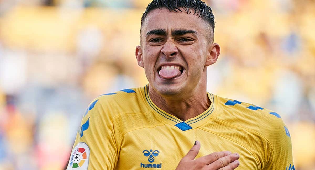 Alberto Moleiro, una de las nuevas perlas de Las Palmas. /GETTY