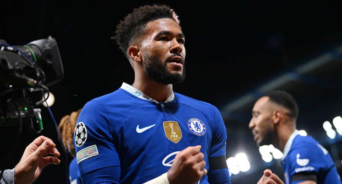 Reece James, futbolista del Chelsea./Getty Images