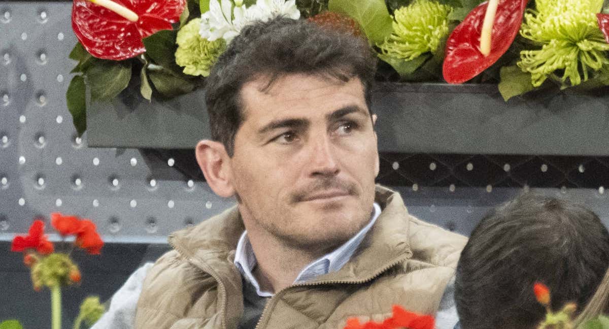 Iker Casillas en un palco en el Mutua Madrid Open. /BELÉN DÍAZ