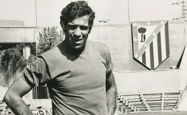 Imagen de Luis Aragonés como futbolista.  ARCHIVO ABC