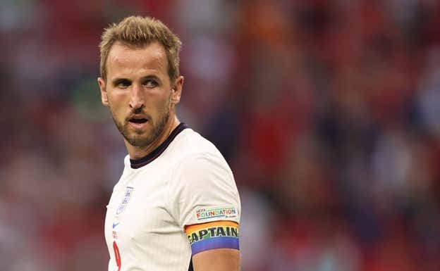 Kane, capitán de Inglaterra.  GETTY