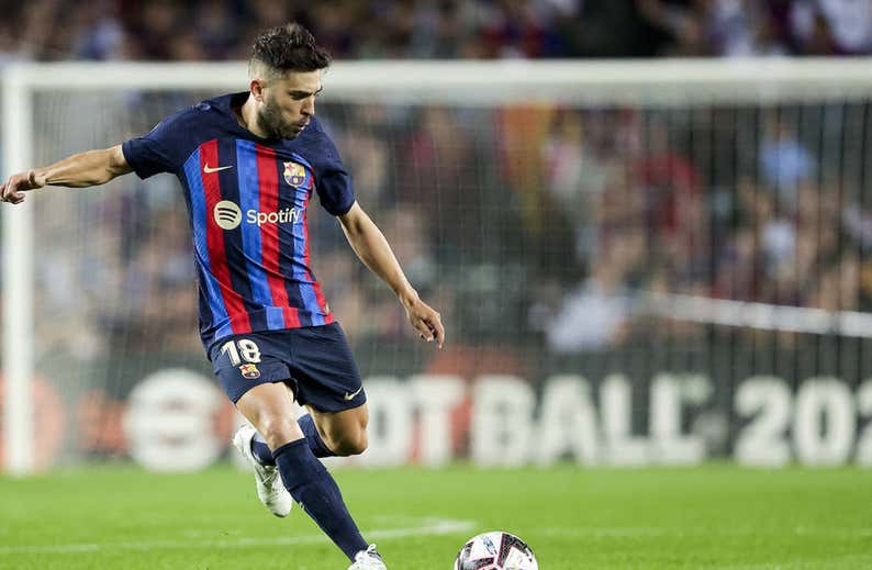 Jordi Alba, una incógnita tras ocho años siendo titular en todos los Clásicos