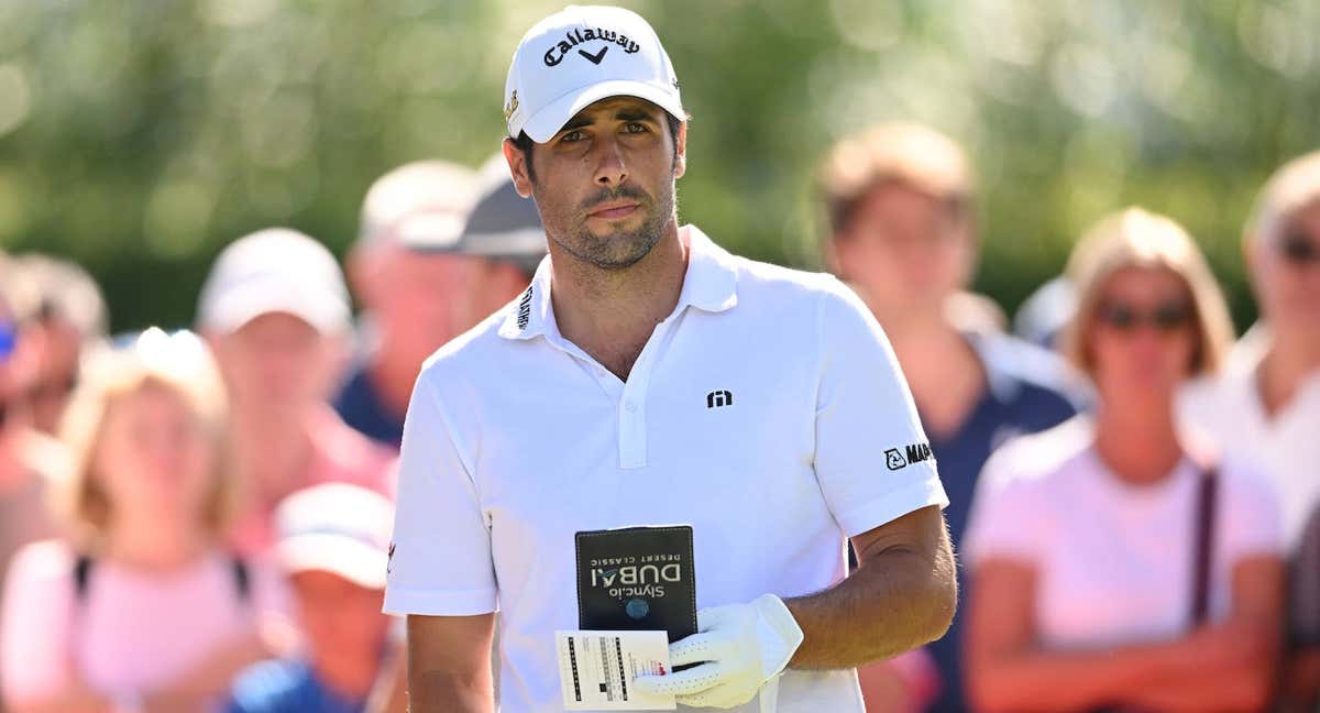 Adrián Otaegui, en Valderrama. /GETTY