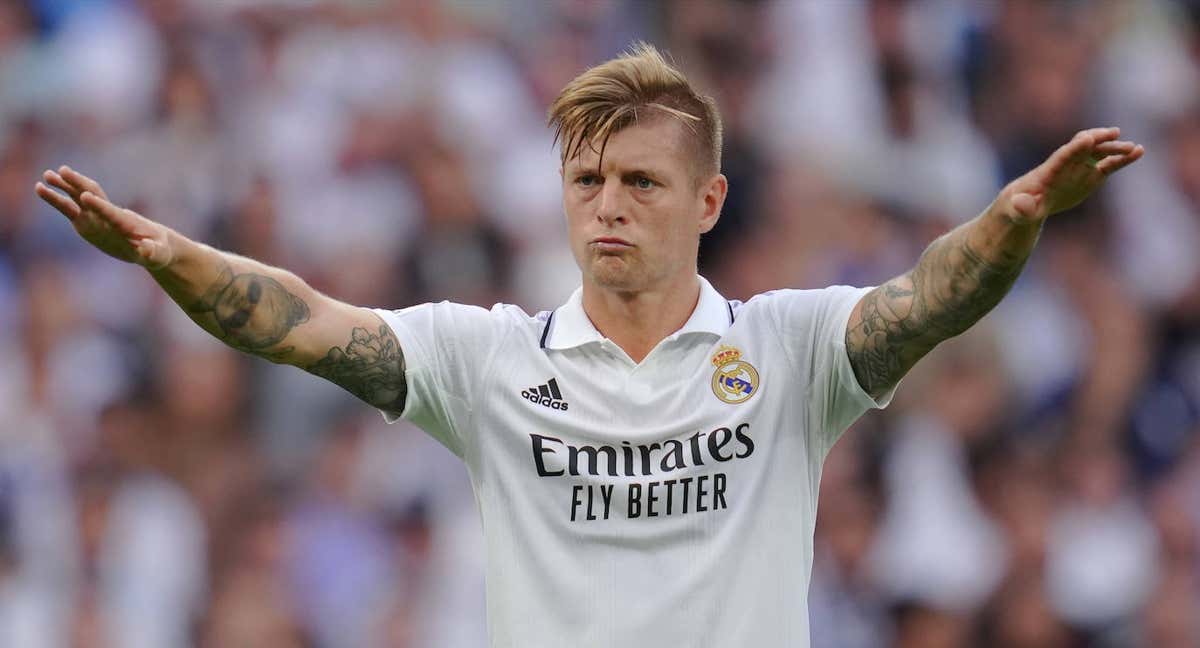 Kroos, en el Clásico.