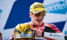 'Jordan' Guevara: el título 23 para España, el séptimo en Moto3