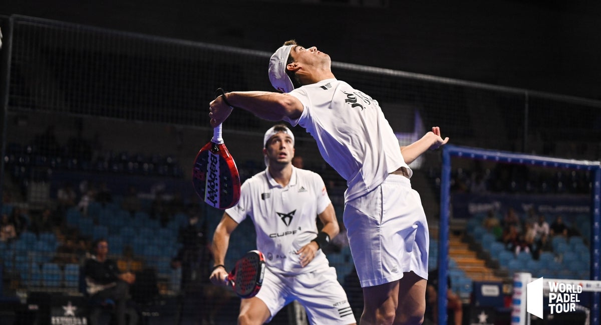 Ale Galán y Juan Lebrón en el Open de Santander