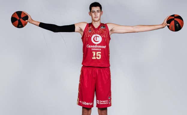Aday Mara, jugador del Casademont Zaragoza.  ACB MEDIA