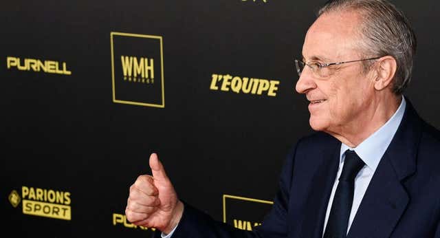 Florentino, ocho Balones de Oro