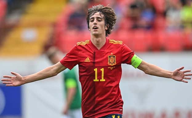Bryan Gil, una de las estrellas de la Sub-21.  GETTY IMAGES