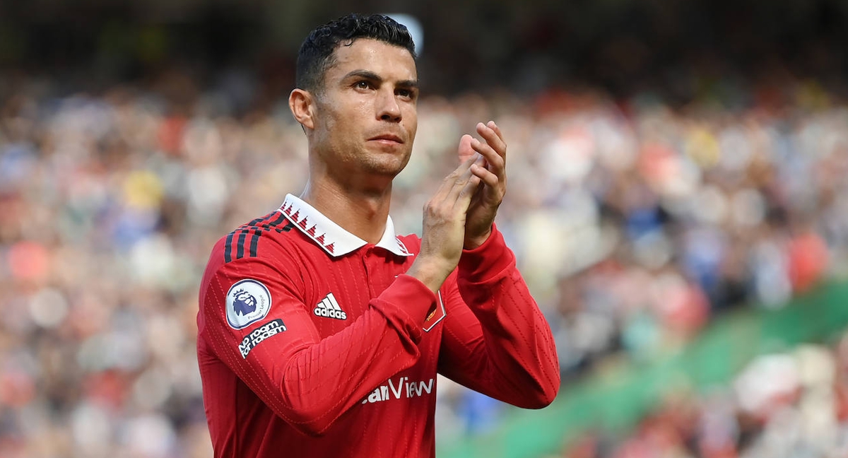 Cristiano Ronaldo, futbolista del Manchester United.