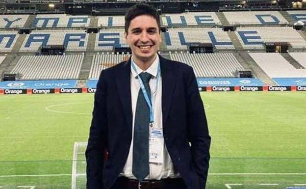 Sergio Santomé, jefe de scouting del Olympique de Marsella.  TWITTER: @Sergio_Santome
