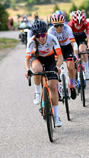 Antri Christoforou es una de las ciclistas más destacadas del conjunto estadounidense Human Powered Health.  GETTY IMAGES
