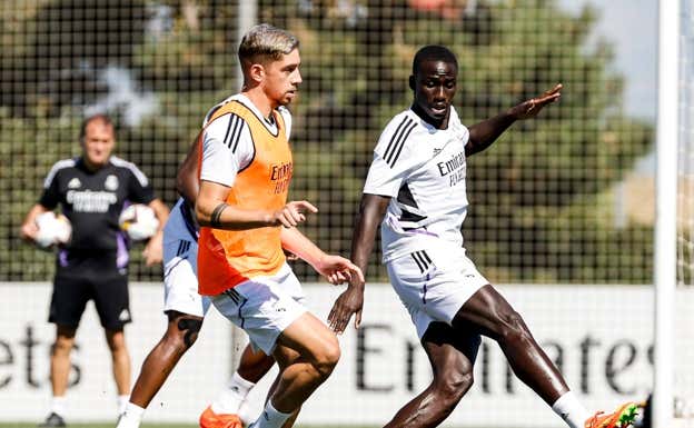 Valverde y Mendy. GETTY