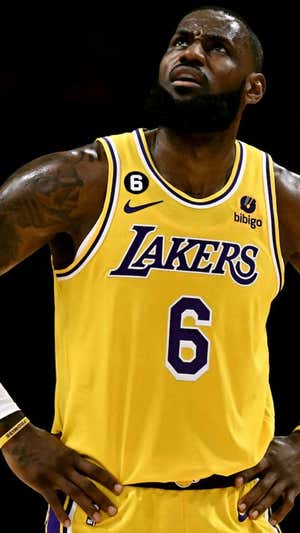 LeBron James. GETTY IMAGES