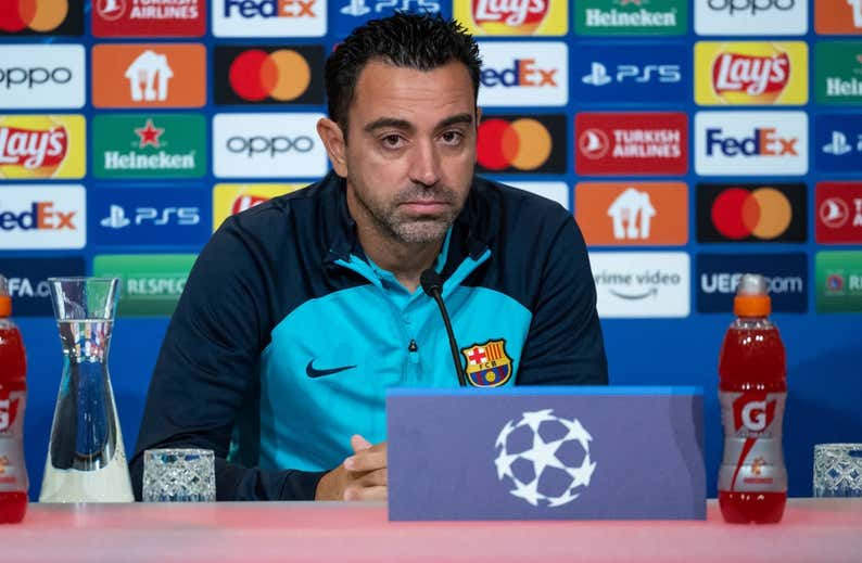 Xavi: «Veremos el partido del Inter en el vestuario»