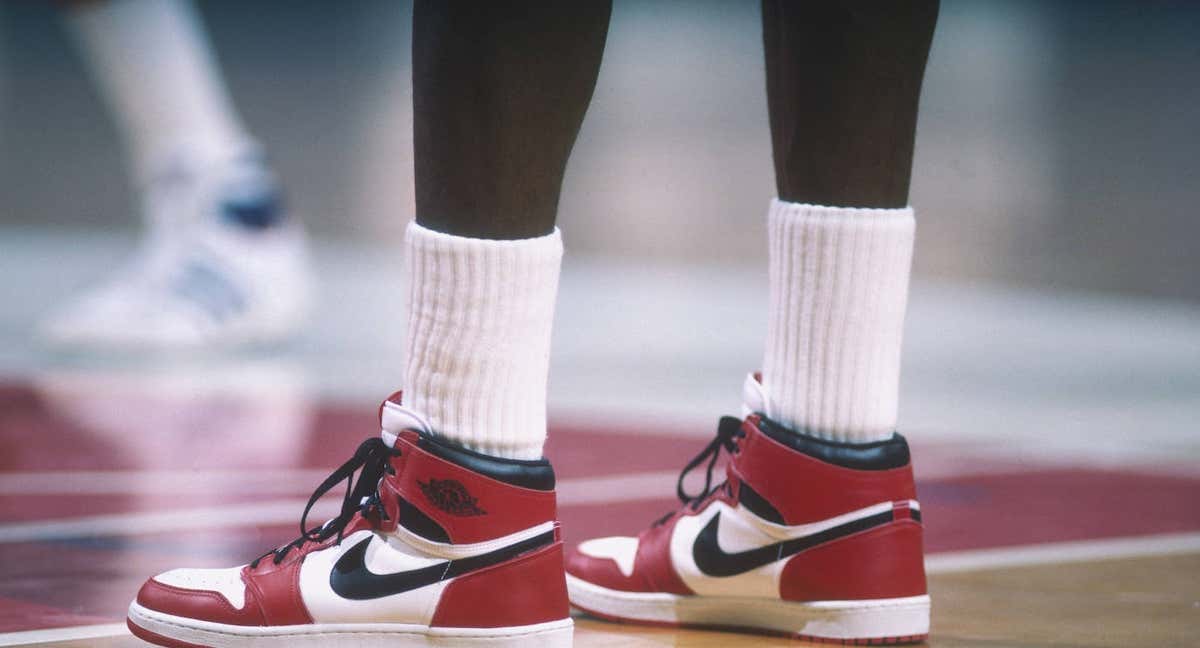 Las primeras Air Jordan de la historia./GETTY IMAGES