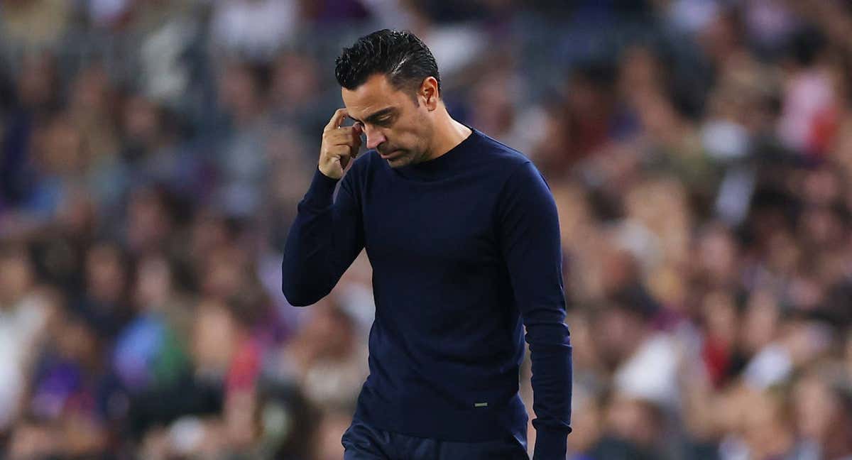 Xavi no ha logrado clasificar al Barça a la fase final por segunda temporada consecutiva. /GETTY