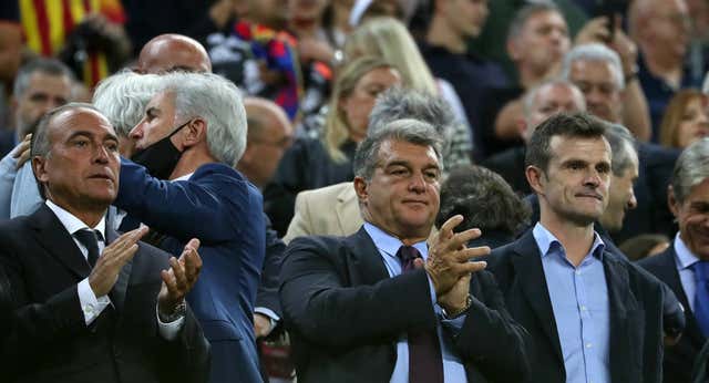 Laporta: “Los jugadores han dado la cara, no se les puede reprochar nada”