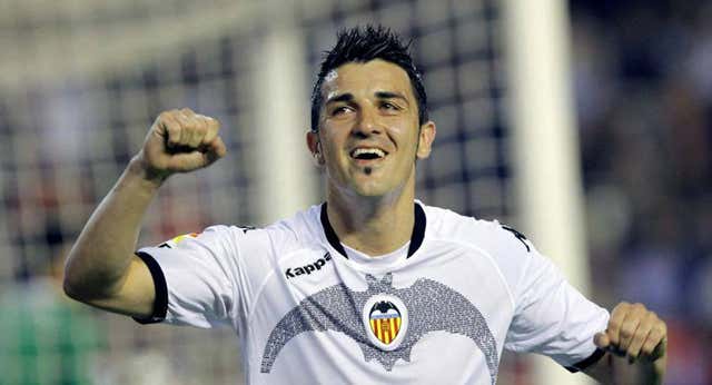 David Villa, un rostro eterno en Mestalla