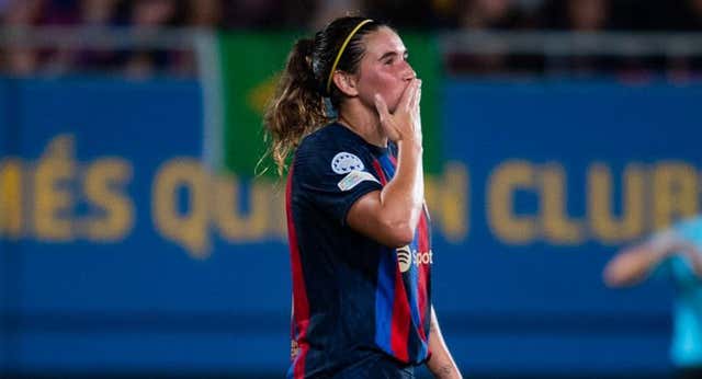 Mariona culmina su mes fantástico en el Barça haciendo un ‘Guijarro’