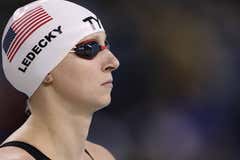 Ledecky le da un bocado de 10 segundos al récord del mundo de 1.500