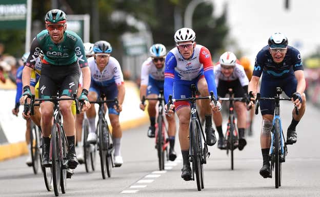 Max Kanter, a la derecha de la imagen, firma el tercer puesto en la Primus Classic.  GETTY IMAGES