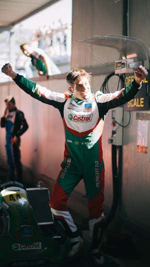 Matheus Morgatto, campeón del mundo de karting en FIA OK.  DPK Racing