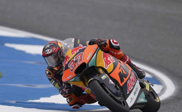 Augusto Fernández, durante el pasado GP de Tailandia.  GETTY