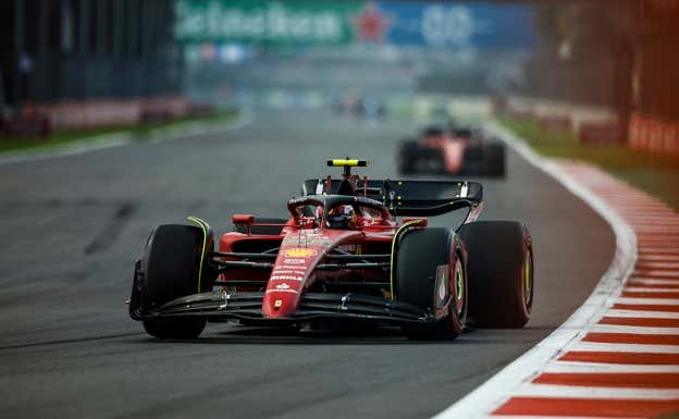 Carlos Sainz, durante el GP de México de F1 2022.  EP