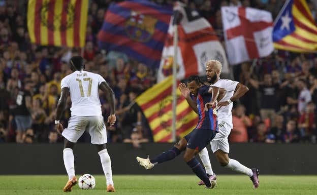 Kounde, un seguro para el Barça.  GETTY