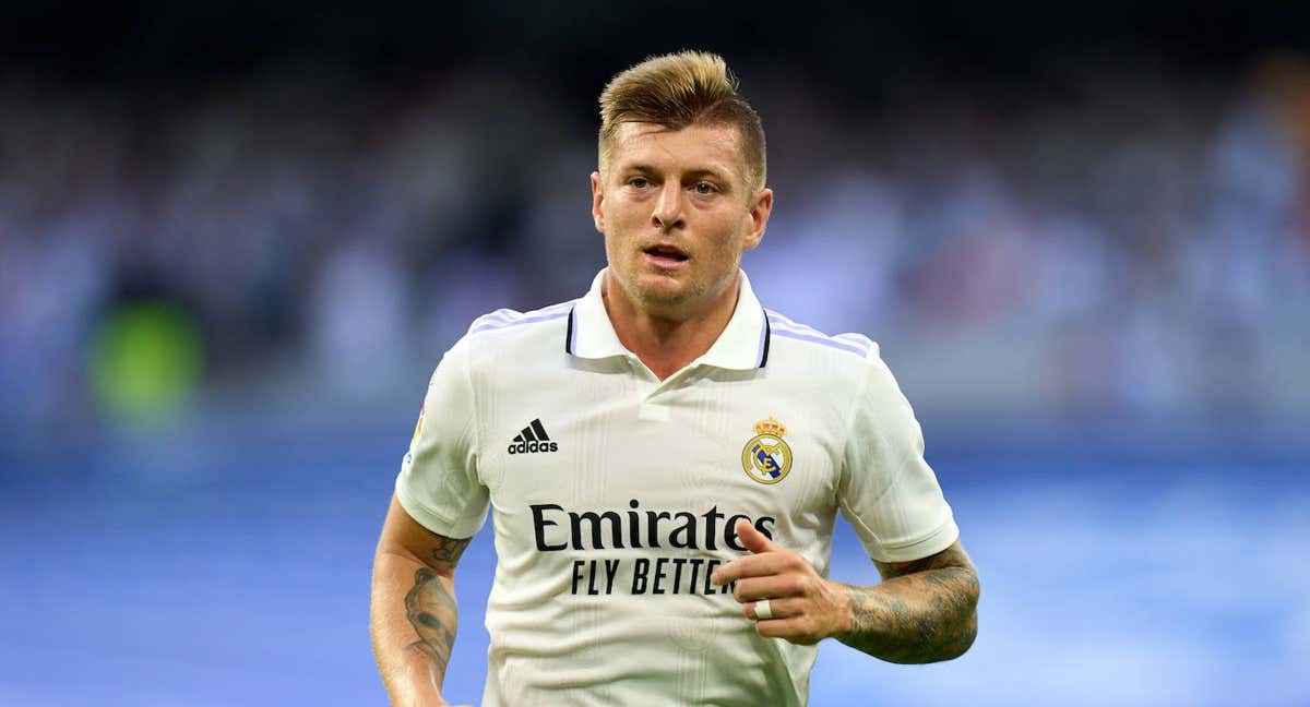 Toni Kroos, en su último duelo con el Real Madrid./GETTY