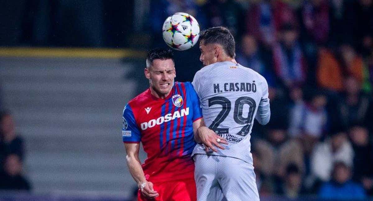 Marc Casadó debutó con el Barça./GETTY IMAGES