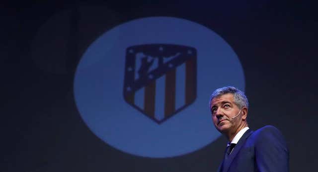 Gil Marín se dirige a los aficionados del Atleti y pide unidad