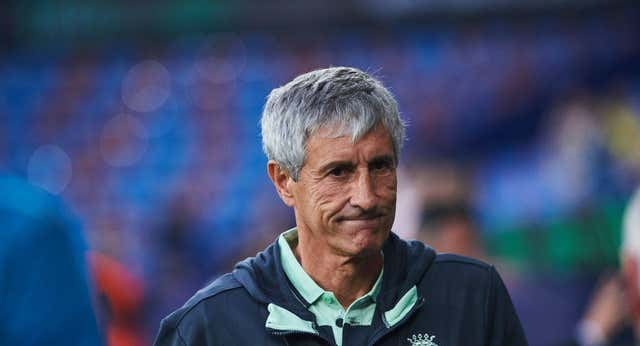 Tranquilidad con Quique Setién tras el peor arranque en la era Roig