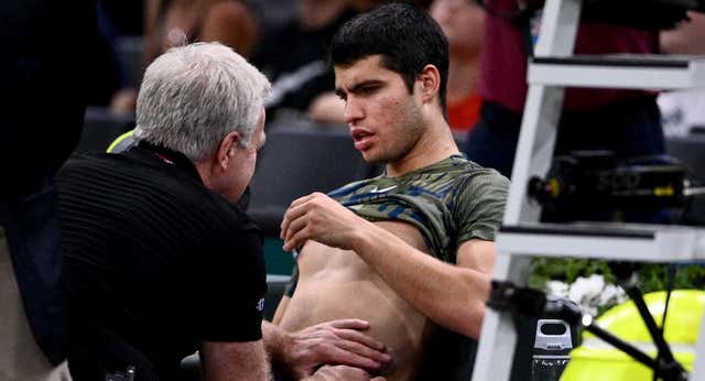 Cuando Alcaraz escucha a su cuerpo: «A la mínima, retírate»