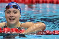 Ledecky arrebata a Mireia Belmonte el récord del mundo de 800 en piscina corta