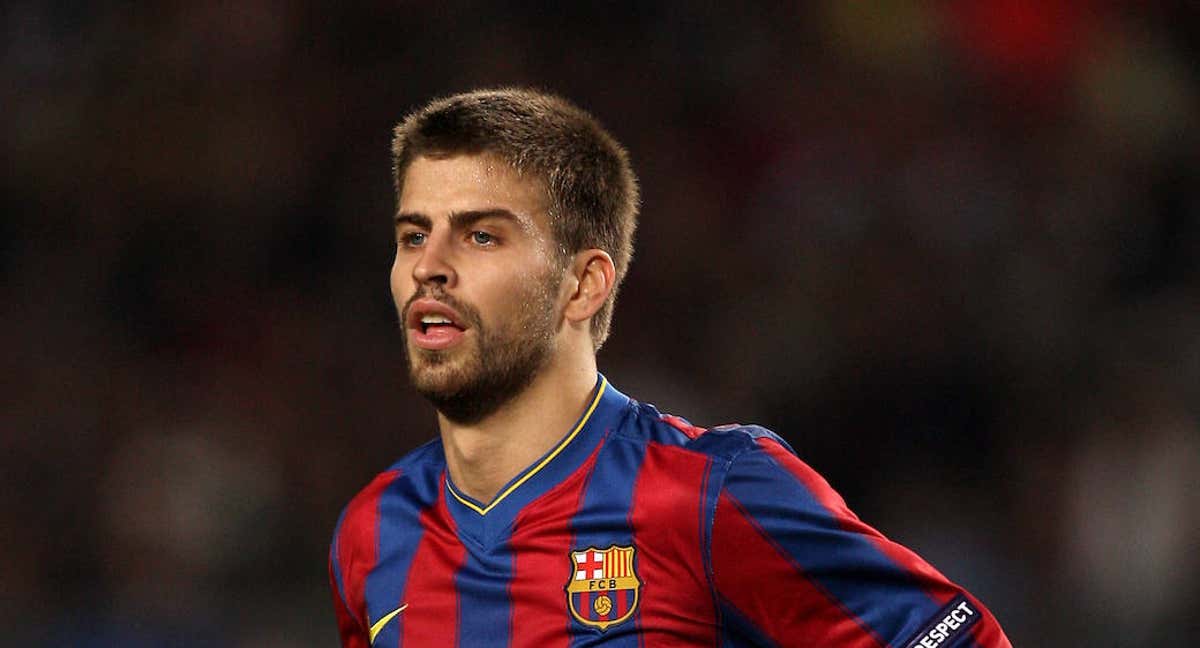 Gerard Piqué en 2010/Getty