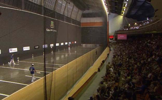 Un partido del pasado Winter Series.  JAI ALAI WINTER SERIES