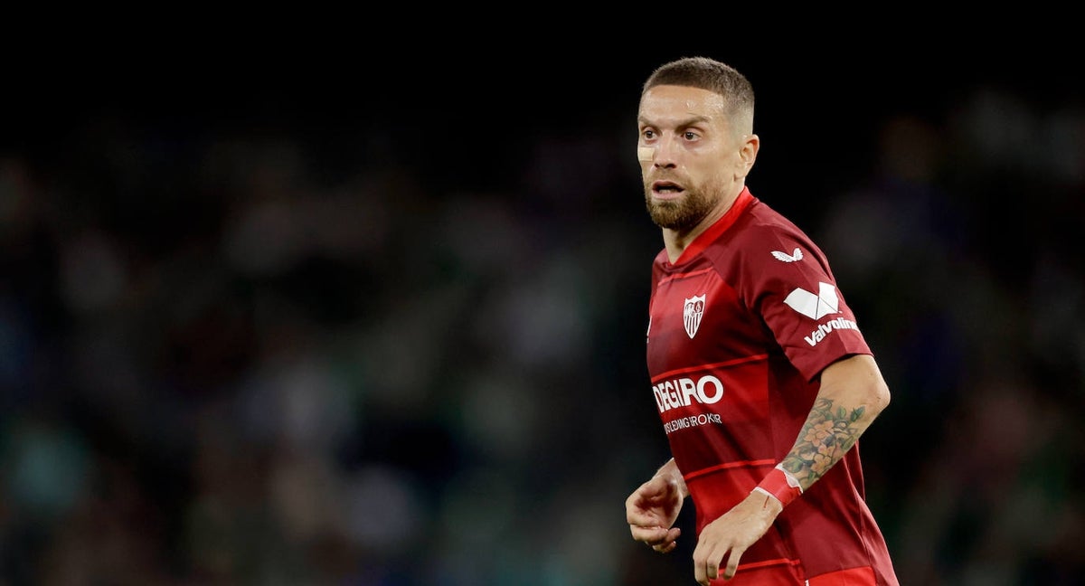 Papu Gómez, en un partido con el Sevilla.