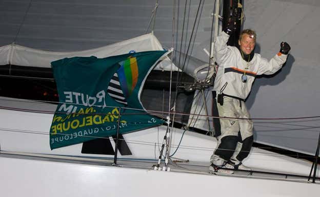 Álex Pella, en 2014 al ganar la Ruta del Ron.  ALEXIS COURCOUX