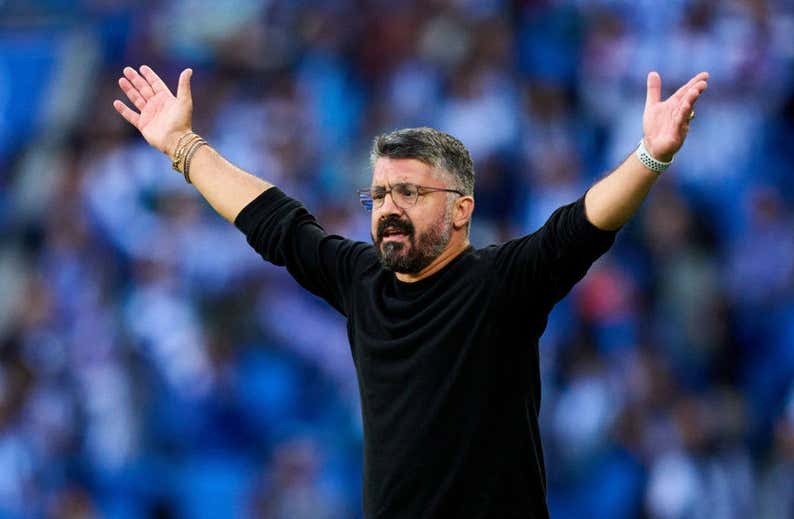 La autoevaluación de Gattuso: «La clasificación no es justa»