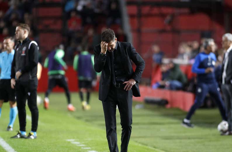 El peor Simeone en 11 años
