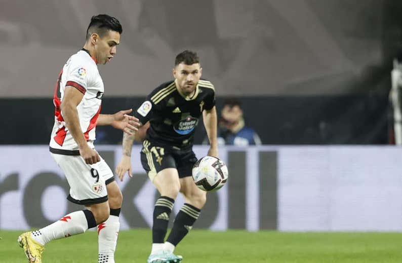 El Celta resurge sin gol en Vallecas