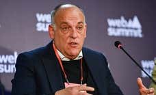 Tebas: “Florentino quiere matar las ligas”