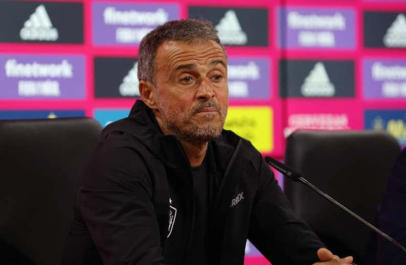 Luis Enrique: «Esta es mi selección, de miedo no vamos a morir»