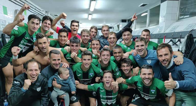 El Sestao River protagonizó una de las sorpresas de la Copa.