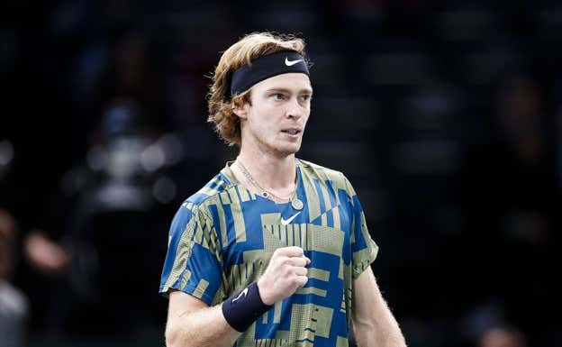 Andrey Rublev.  GETTY