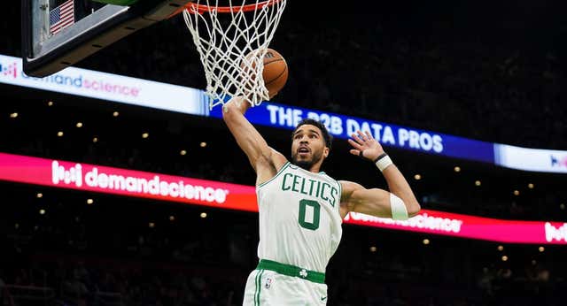 Jayson Tatum pide paso en la carrera por el MVP a golpe de exhibiciones