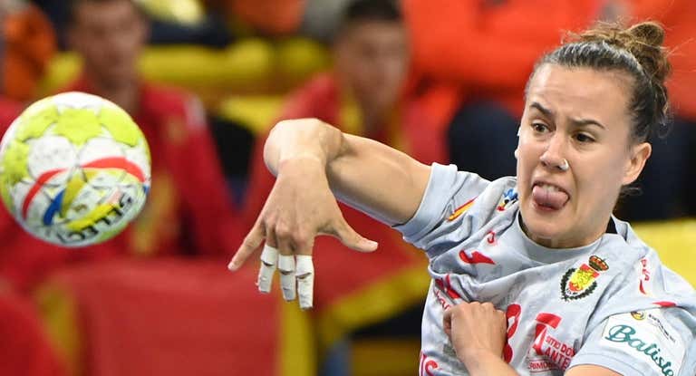 Silvia Arderius, durante este Europeo.
