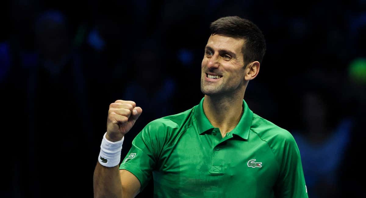 Novak Djokovic, durante las ATP Finals de Turín. /GETTY